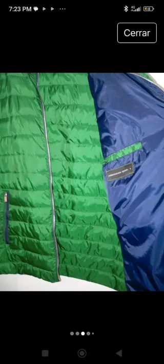 Chaqueta Tommy Hilfiger verde Talla L