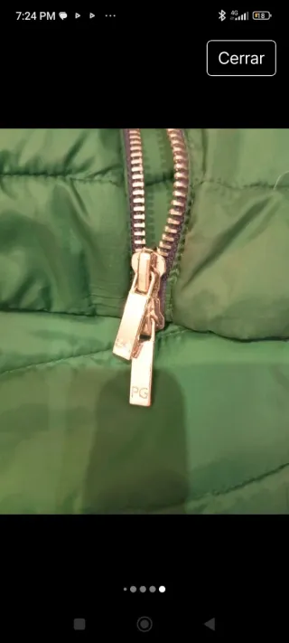 Chaqueta Tommy Hilfiger verde Talla L