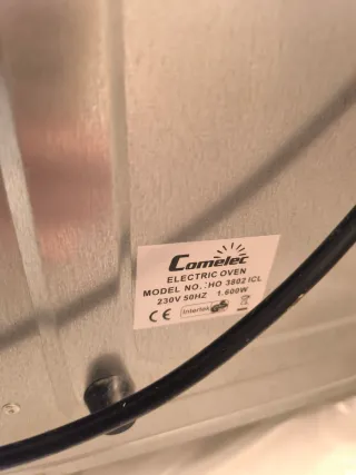 Horno Eléctrico Portátil Rojo