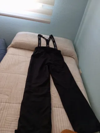 Mono de esquí infantil negro