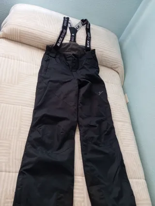 Mono de esquí infantil negro