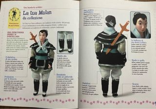 Bambola Mulan Disney Principesse di porcellana