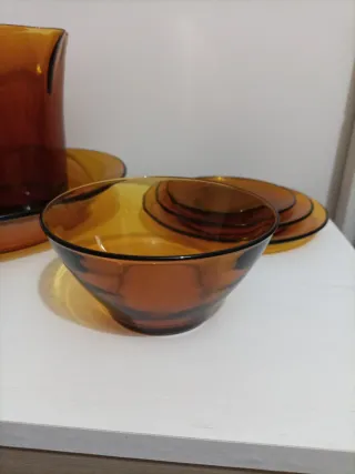 Vajilla Duralex Cristal Ámbar