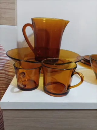 Vajilla Duralex Cristal Ámbar