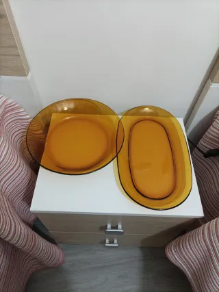 Vajilla Duralex Cristal Ámbar