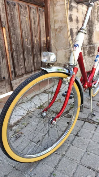 Bicicleta BH Plegable Roja