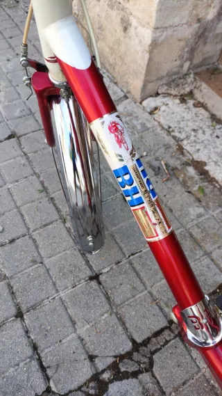 Bicicleta BH Plegable Roja