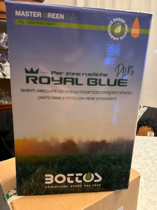 3 confezioni erba prato Royal Blue