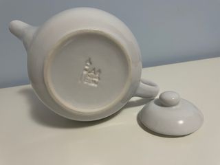 Teiera Mulino Bianco in porcellana bianca