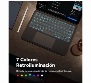 Funda y Teclado Earto iPad Pro 11 Gris
