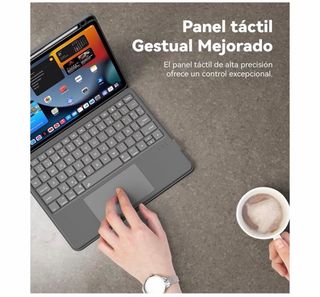 Funda y Teclado Earto iPad Pro 11 Gris
