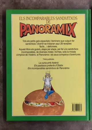 Astérix, Obélix y Panorámix Sandwiches y pasteles