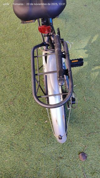 Bicicleta Plegable Negra