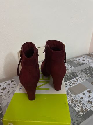 Botines Mari Paz Rojo
