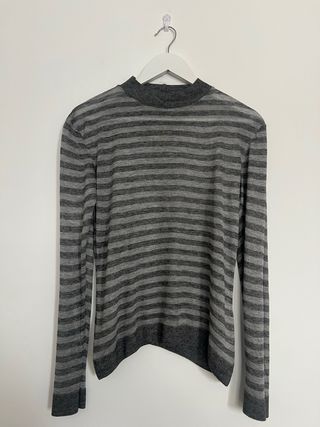 Jersey fino rayas Massimo Dutti