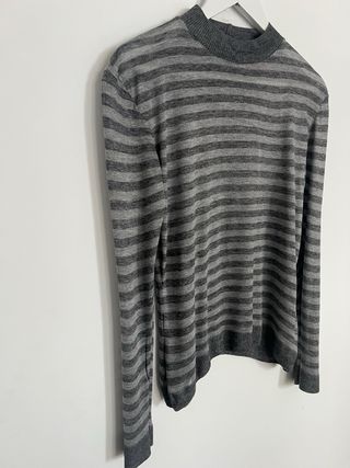 Jersey fino rayas Massimo Dutti