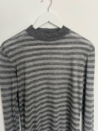 Jersey fino rayas Massimo Dutti