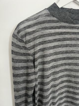 Jersey fino rayas Massimo Dutti