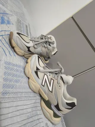 Zapatillas New Balance Beige/Verde