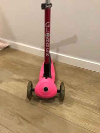 Patinete Globber 3 ruedas rosa