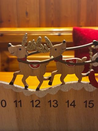 Calendario Avvento in legno