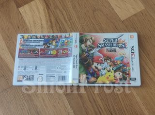 Caja Super Smash Bros (Nintendo 3DS)