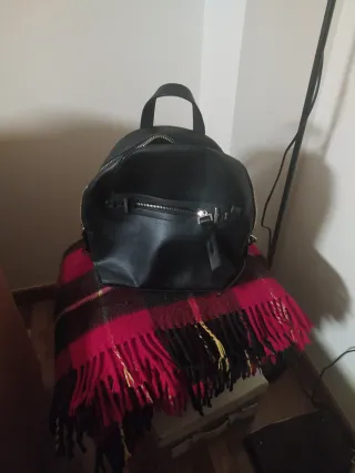 Bolso mochila negro