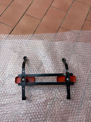 Appendiabiti ferro vintage arancio