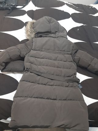 Abrigo plumífero Pepe Jeans Mujer Marrón