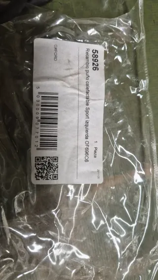 Puño Izquierdo Oxford Calefactable