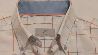 Camisa de vestir a cuadros caballero