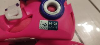 Patines Oxelo niña talla 26-28 ajustables