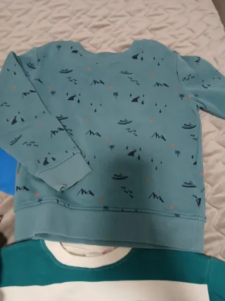 Lote sudaderas niño 5-6 años