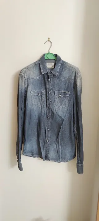Camicia jeans uomo Gas