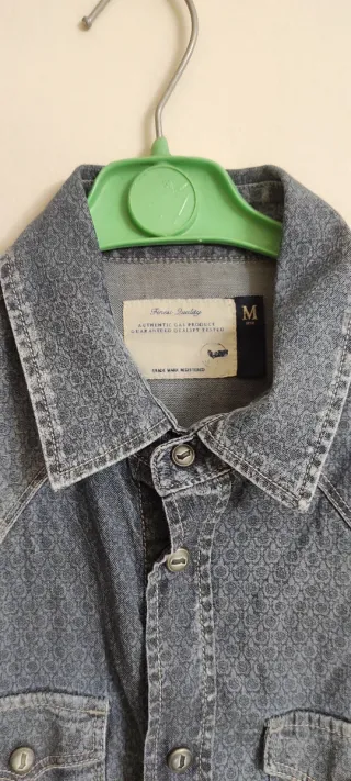 Camicia jeans uomo Gas