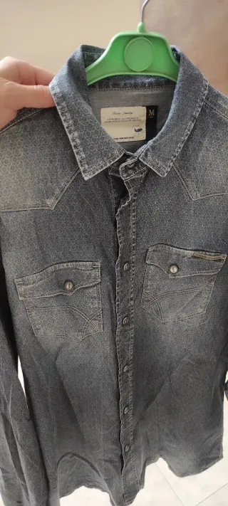 Camicia jeans uomo Gas