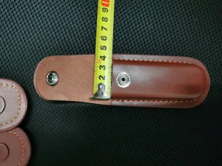 5 Fundas de Cuero Marrón