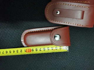 5 Fundas de Cuero Marrón