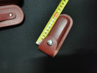 5 Fundas de Cuero Marrón