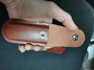 5 Fundas de Cuero Marrón