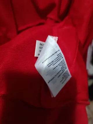 Chaqueta Adidas Roja Bomber