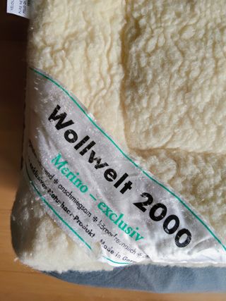 Coppia coperte in pura lana vergine