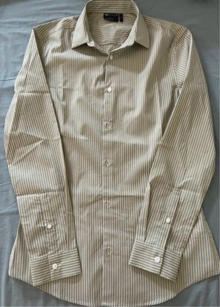 Camicia ASOS a righe verdi e bianche