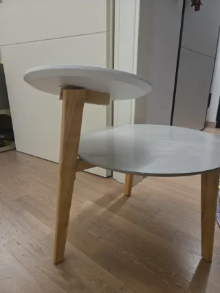 Tavolino di design con 2 ripiani coffee table