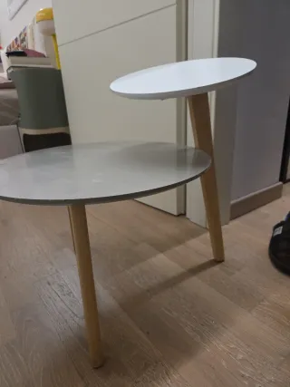 Tavolino di design con 2 ripiani coffee table