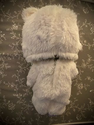 Bebé Llorón Peluche Blanco Lila