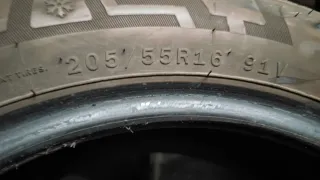 2 Neumáticos 205/55R16 91V