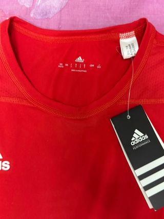 Camiseta sin mangas Adidas Universal Roja