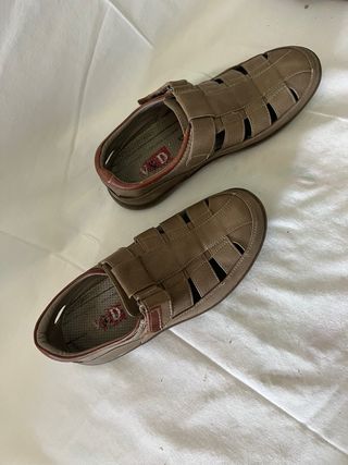 Sandalias Marrones Hombre