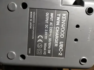 Cargadores Walkie Talkie Kenwood UBC-2 (2uds)